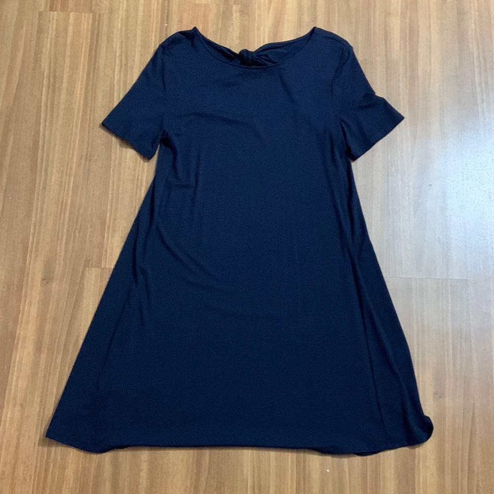 LOFT EUC Navy T-shirt Dress